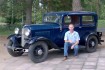 Ford Tudor 1932 som vi har som familje-sedan. På bild original sedan 1932